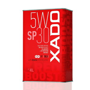 XADO RED BOOST ���w�����G���W���I�C�� 4L�� 5w-30 SP ���b�h�u�[�X�g �A�g�~�b�N�I�C�� �n�h�D�[
