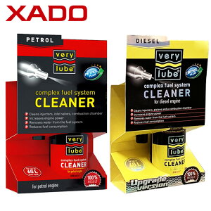 XADO Very Lube ガソリン 軽油 燃料 添加剤 クリーナー 250ml ベリールーブ コンプレックス ヒューエル システム ディーゼルエンジン ガソリンエンジンcomplex fuel system Cleaner for petrol engine