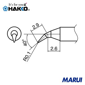白光 こて先 J型 1本 T3503J 【DIY】【工具のMARUI】