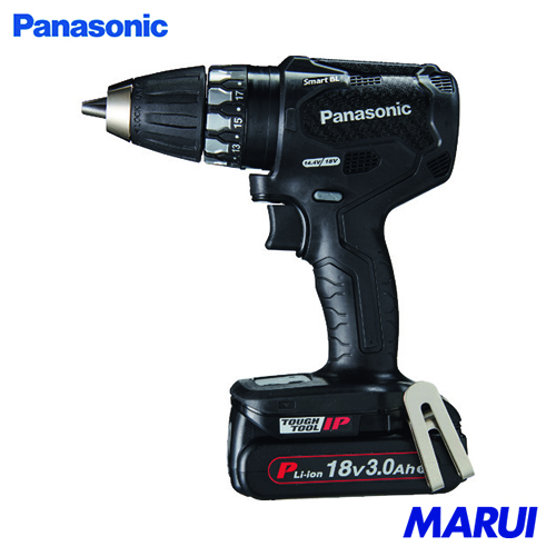 楽天市場】Panasonic デュアル 18V3.0Ah 充電式ドリルドライバー 黒 1