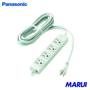 Panasonic OAタップ 接地15A形 4コ口 1mコード付 1個 WCH2314HP 【DIY】【工具のMARUI】