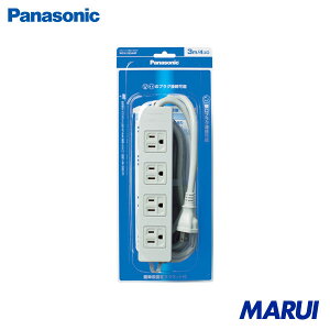 Panasonic OAタップ 接地15A形 4コ口 5mコード付 1個 WCH2354HP 【DIY】【工具のMARUI】