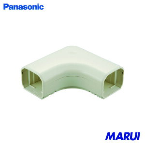 Panasonic フラットエルボ アイボリー 1個 DAS3060W 【DIY】【工具のMARUI】