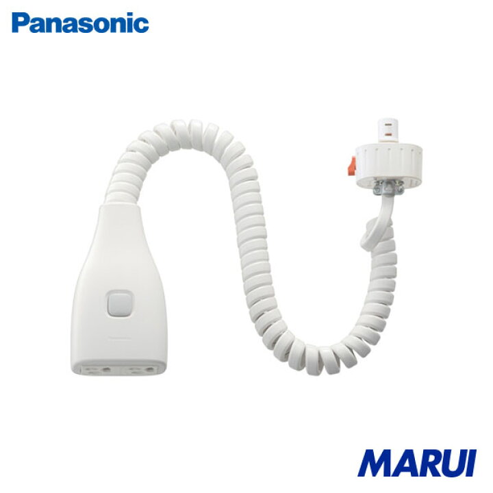 楽天市場】Panasonic リーラーコンセントプラグS型 1個 DH27781W 