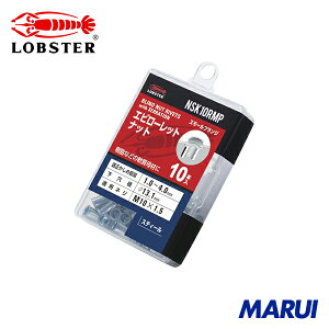 �G�r ���[���b�g�i�b�g(�����E�X�`�[����) �G�R�p�b�N ��4.0 M10X1.5(10��) 1Pk NSK10RMP �y�u���C���h�i�b�g�z