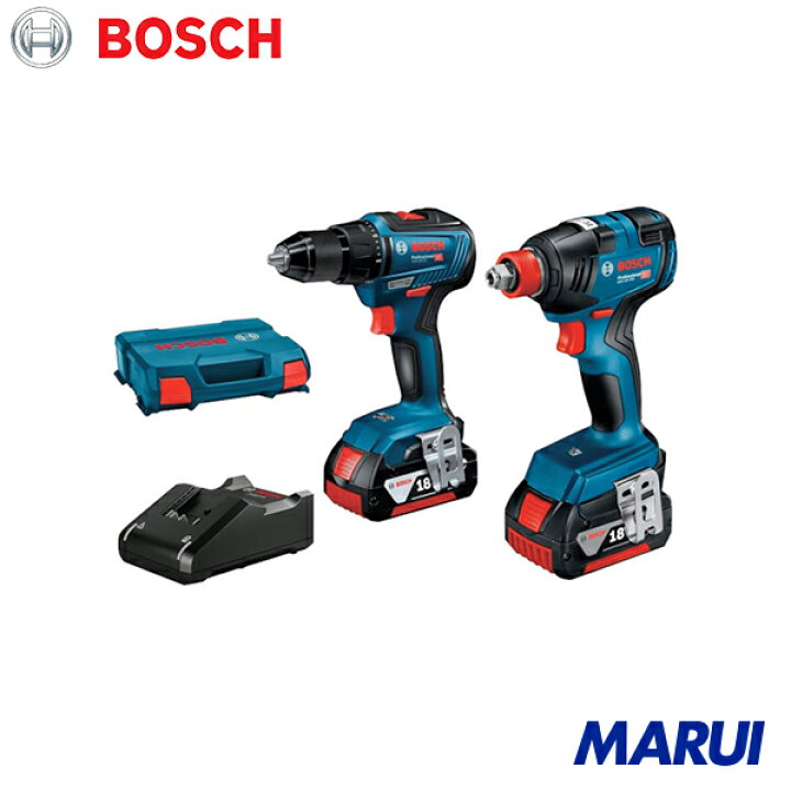 楽天市場】ボッシュ 18Vコンボキット 2in1インパクト+ドライバードリル 