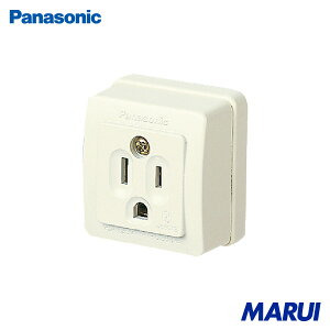 �p�i�\�j�b�N Panasonic �ڒn�p�^�R���Z���g 125V 1�� WK3001W �yDIY�z�y�H���MARUI�z