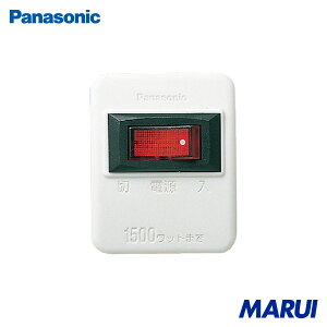 �p�i�\�j�b�N Panasonic �X�C�b�`�t�^�b�v �z���C�g 1�� WHS2001WP | �X�C�b�` �d�q�@�� ���[ �|�[�`