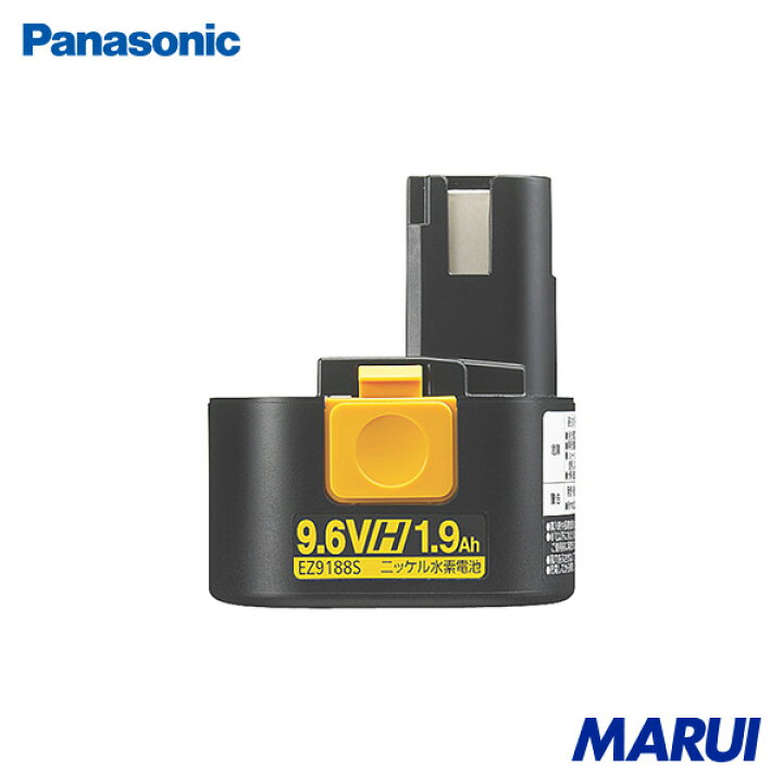 楽天市場】パナソニック Panasonic ニッケル水素電池9.6V 1個 EZ9188S 