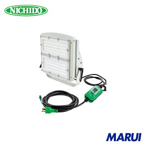 日動工業 NICHIDO スクエアライト200W 電源装置一体型 昼白色 調光式 1台 LEIS200DIMJW50K 【DIY】【工具のMARUI】