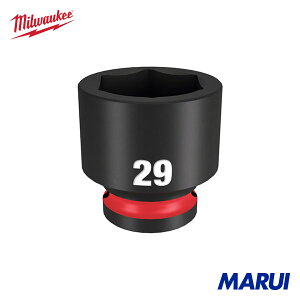 milwaukee �~���E�H�[�L�[ SHOCKWAVE IMPACT DUTY �C���p�N�g�\�P�b�g 1/2�C���`(12.7mm)�p 29mm 1�� 49666261 | �C���p�N�g�����`