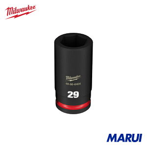milwaukee �~���E�H�[�L�[ SHOCKWAVE IMPACT DUTY �f�B�[�v�C���p�N�g�\�P�b�g 3/4�C���`(19mm)�p 29mm 1�� 49666404 | �C���p�N�g�����`