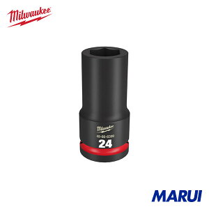 milwaukee �~���E�H�[�L�[ SHOCKWAVE IMPACT DUTY �f�B�[�v�C���p�N�g�\�P�b�g 3/4�C���`(19mm)�p 24mm 1�� 49666399 �yDIY�z�y�H���MARUI�z
