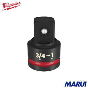 milwaukee SHOCKWAVE IMPACT DUTY �A���r���T�C�Y�ϊ��A�_�v�^�[3/4�C���`(19.0mm) �� 1�C���`(25.4mm) 1�� 49666729 | �C���p�N�g�����`
