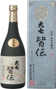 s【送料無料6本入りセット】(福島)大七 皆伝 生もと純米吟醸 720ml