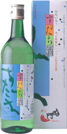s【送料無料12本入りセット】（徳島）鳴門鯛　すだち酒8度　720ml