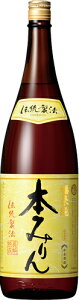 s【送料無料6本入りセット】(岐阜)白扇 福来純 三年熟成本みりん 1800ml