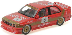 予約　【2024年6月発売】MINICHAMPS 1/18スケール　ダイキャストモデルBMW M3 "SCHNITZER-BMW" ROBERTO・RAVAGLIA #3 　マカオ ギアレース 1987 ウィナー