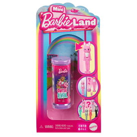予約【7月20日発売】バービー(Barbie)　ミニバービーランド　キュートアップ！ サプライズパック きせかえ人形・ハウス マイクロドール 6歳から ピンク HYM25
