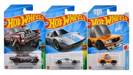 予約　8月3日発売ホットウィール(hot wheels) ベーシックカー 3種1セット【3才~】 ミニカー