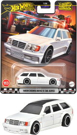 ホットウィール(Hot Wheels) ブールバード メルセデス・ベンツ E36 AMG 乗り物おもちゃ ミニカー 3歳から ホワイト HRT78