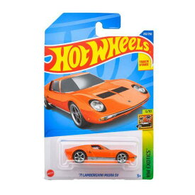 ホットウィール(hot wheels) ベーシックカー '71 ランボルギーニ ミウラ SV【3才~】 HHF53　 ミニカー