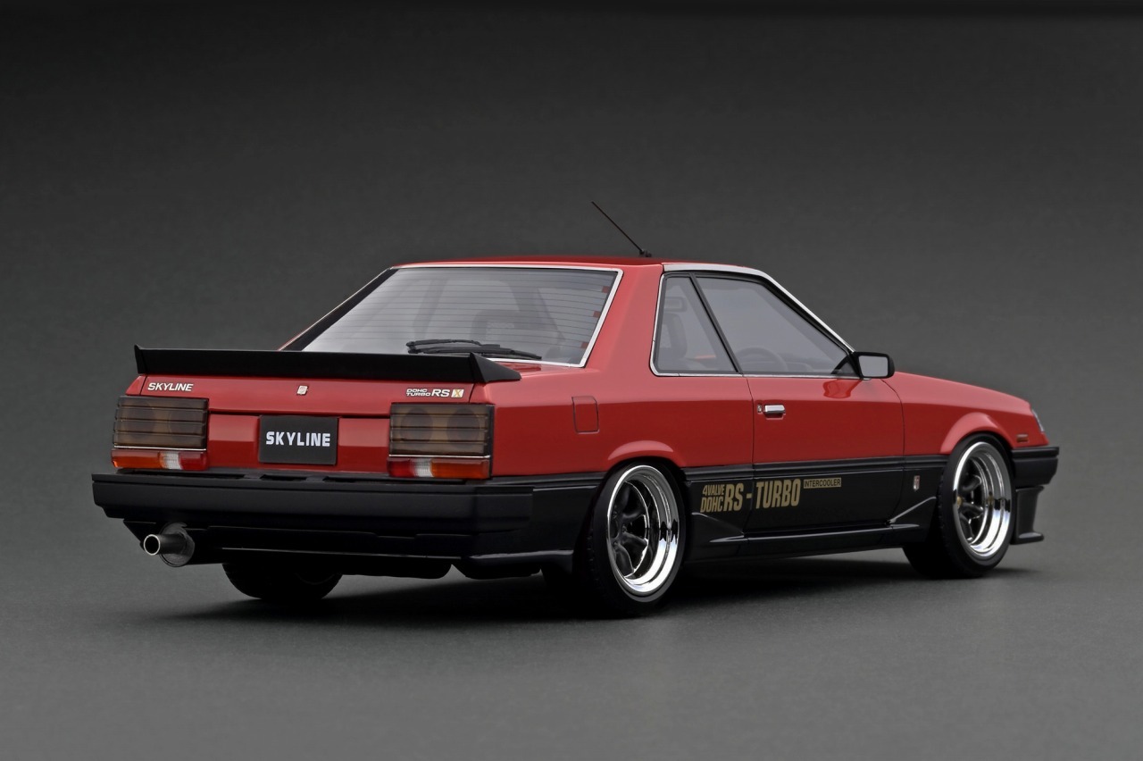 <br>ミニカーＩＧモデル　Nissan　Skyline　<br><br>　Turbo-C　RS-X　日産　Scale)IG2440　スカイライン　(1　18　2000　(R30)　Black　Red　<br>★生産予定数：160pc