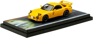 HJ64 1/64 }c_ RX-7 (FD3S)RED SUNS/D with  C  [hCo[tBMAt i