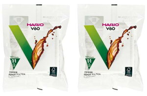 HARIO(nI) V60y[p[tB^[  1-2tp { VCF-01-100W100 2Zbg