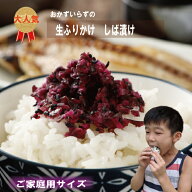 【楽天スーパーセール割引中】生ふりかけ しば漬け　80g 大人気 新発売 ご飯のお供 お弁当 おにぎり オー…