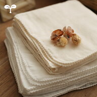 ガーゼ 沐浴布[コットンガーゼ(80本ガーゼ)沐浴布　2枚入り]ベビー 沐浴ガーゼ 生成り ホワイト 日本製 …