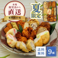 【お中元 送料無料】鹿児島さつま揚げ 9種詰め合わせ いいとこどりセット 夏限定 ギフト 贈答用 つけあげ…
