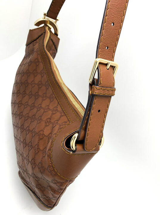 楽天市場】GUCCI グッチ シマ 211810 茶 ブラウン ワンショルダー 
