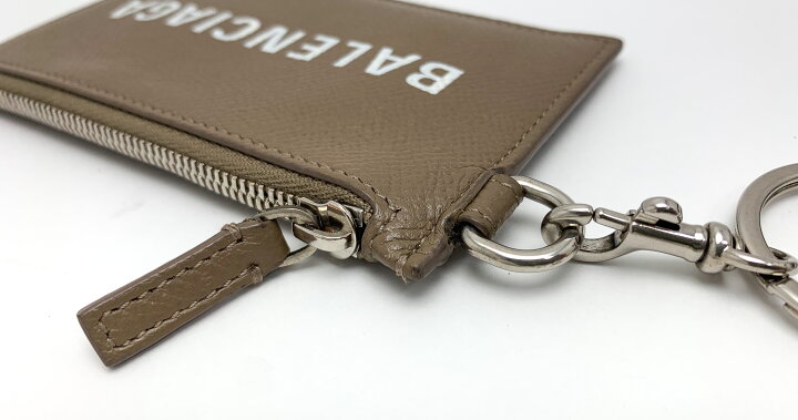楽天市場】BALENCIAGA バレンシアガ キーリング付き カードケース 