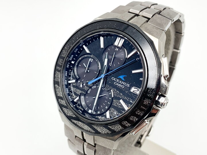 楽天市場】CASIO カシオ OCEANUS オシアナス マンタ プラチナ蒔絵 OCW 