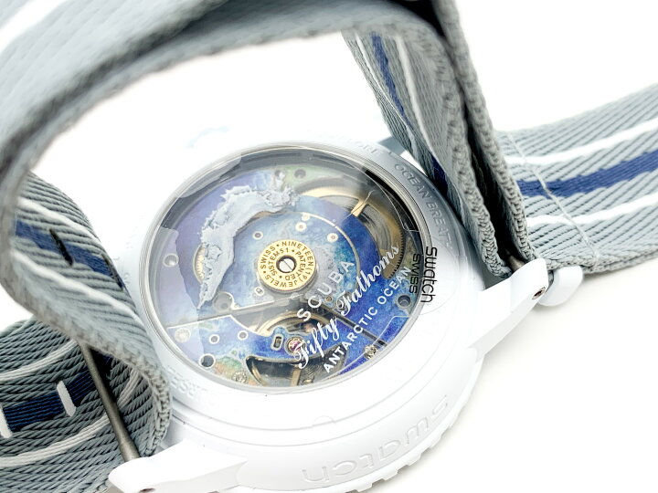 楽天市場】BLANCPAIN×Swatch ブランパン＆スウォッチ ANTARCTIC OCEAN  