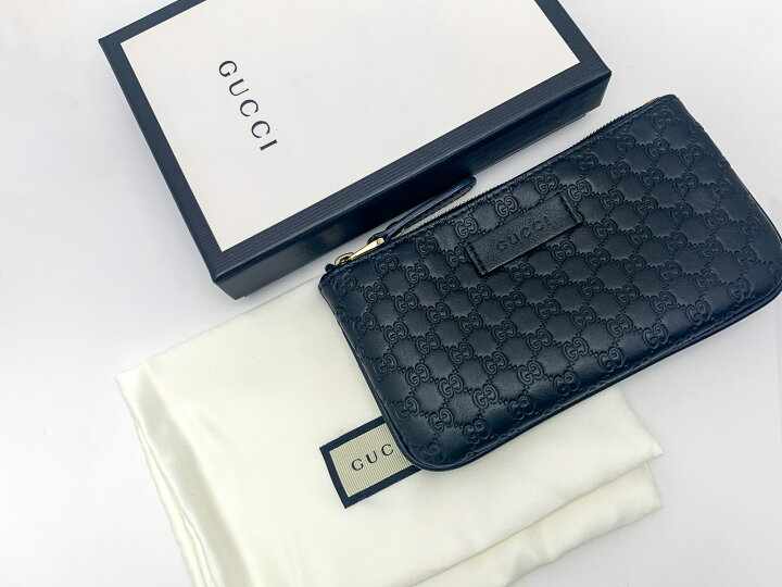 楽天市場】GUCCI グッチ 黒 ブラック キーリング付き コインケース 