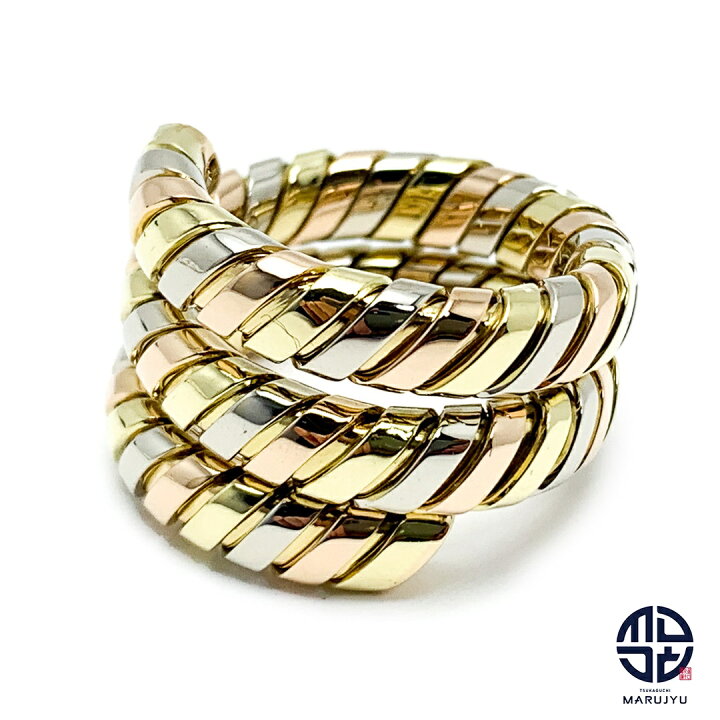 楽天市場】BVLGARI ブルガリ K18PG WG YG 18金ピンク/ホワイト  