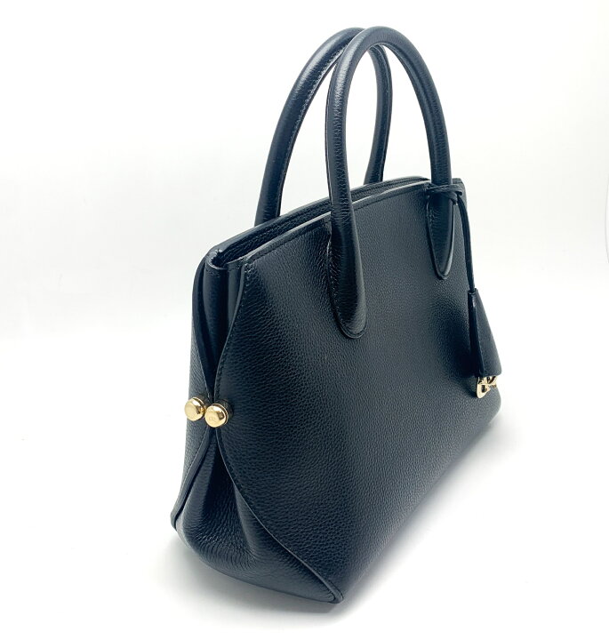 楽天市場】DIOR Dior ディオール ブラック 黒 レザー ゴールド金具  