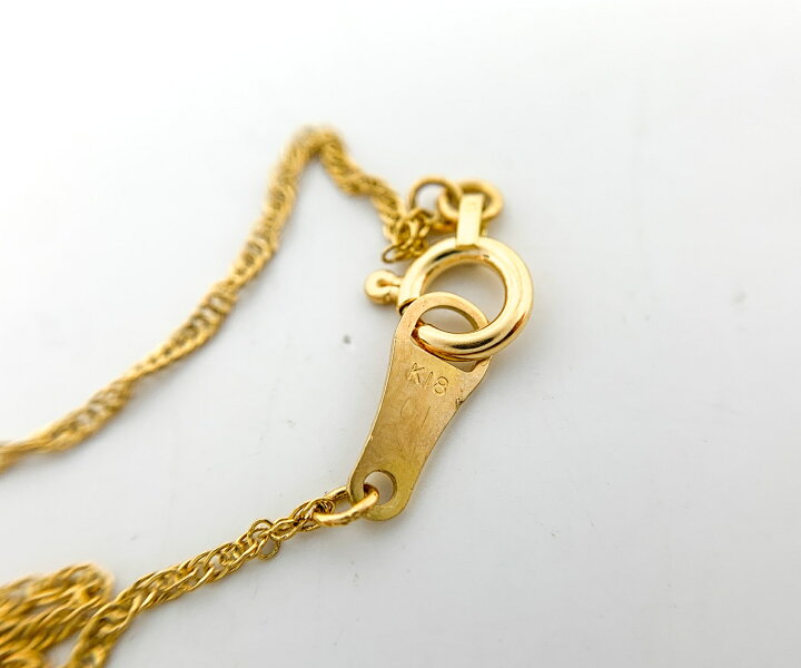 楽天市場】agete アガット K18YG 18金イエローゴールド ダイヤ0.1ct  