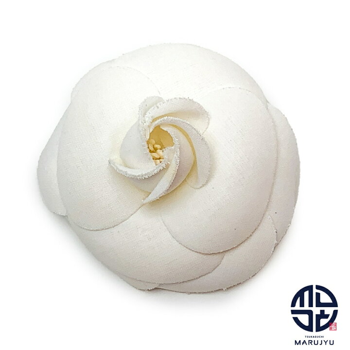 楽天市場】CHANEL シャネル カメリア 花 白 ホワイト コサージュ 