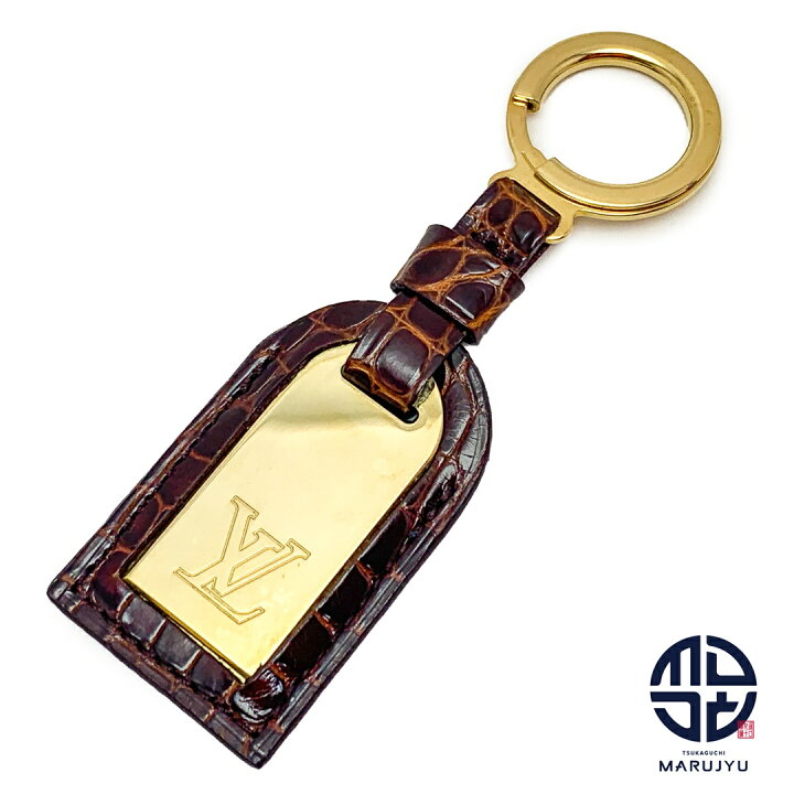 楽天市場】LOUIS VUITTON ルイヴィトン レザー 茶系 ゴールド金具 