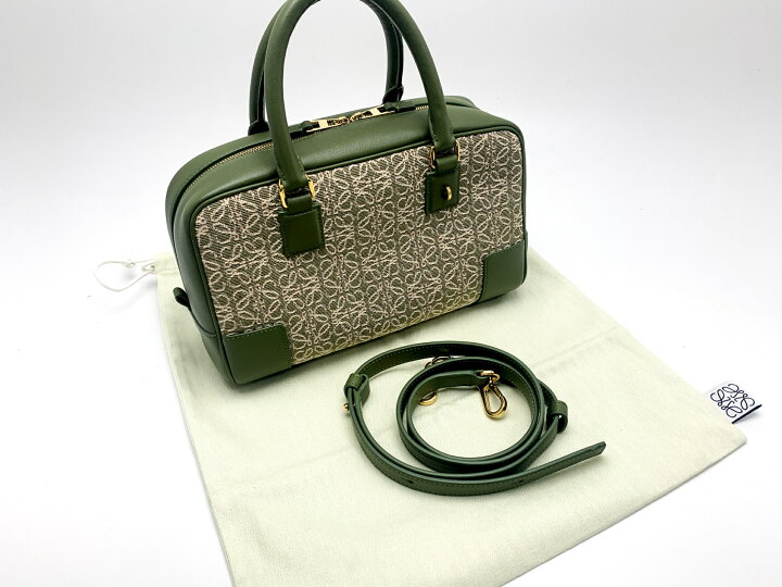 楽天市場】LOEWE ロエベ グリーン系 アボカドカラー キャンバス 