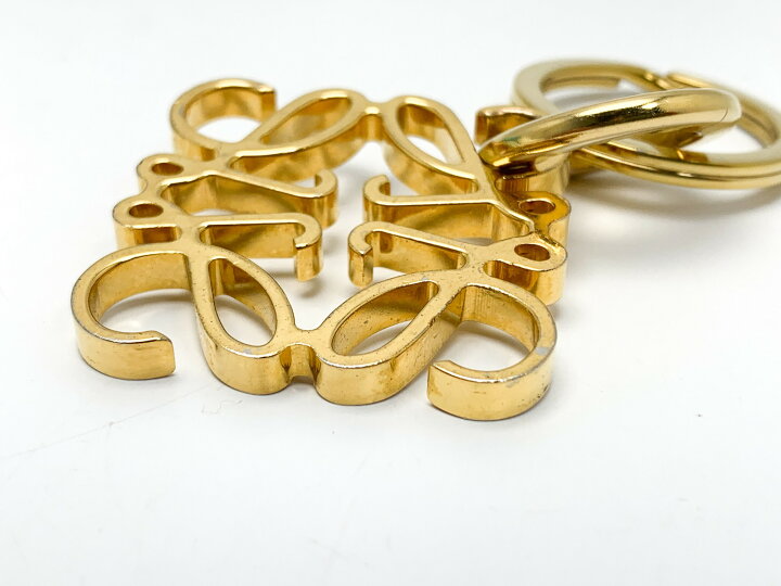 楽天市場】LOEWE ロエベ ブランドモチーフ ゴールドカラー GP 真鍮  