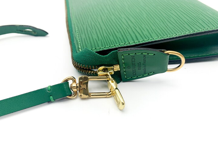 楽天市場】LOUIS VUITTON ルイヴィトン エピ 緑 グリーン系 ポシェット 