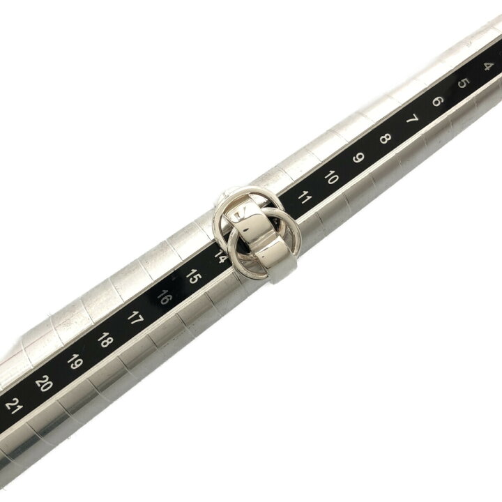 楽天市場】HERMES エルメス SILVER シルバー 2つの輪 リボン  