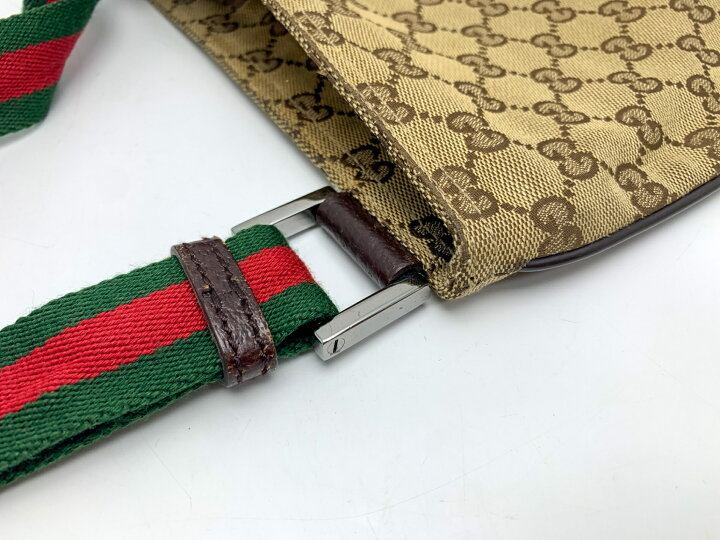 楽天市場】GUCCI グッチ GGキャンバス シェリーライン ショルダー 