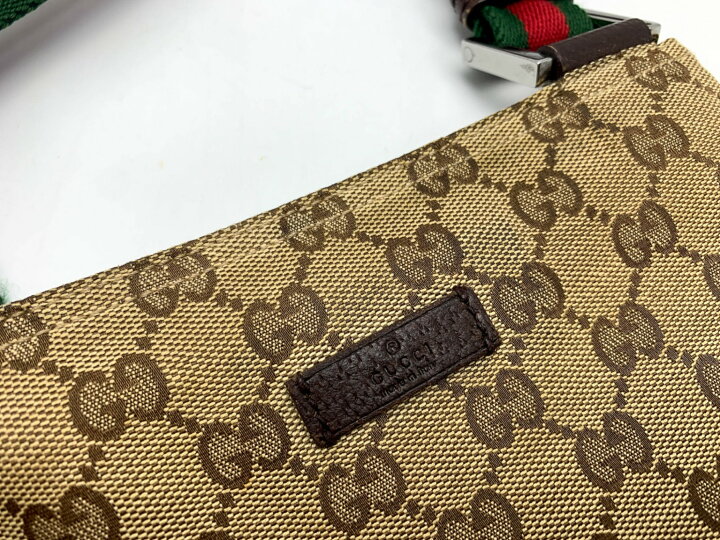 楽天市場】GUCCI グッチ GGキャンバス シェリーライン ショルダー 