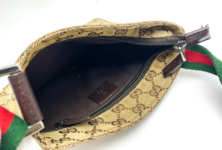 楽天市場】GUCCI グッチ GGキャンバス シェリーライン ショルダー 