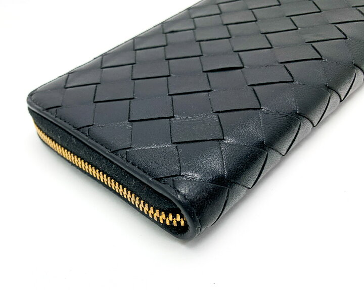 楽天市場】BOTTEGA VENETA ボッテガヴェネタ 黒 ブラック ゴールド金具 